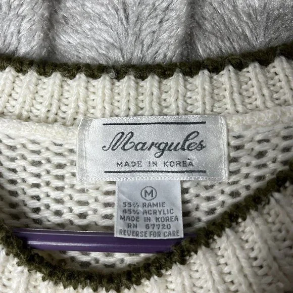 Vintage Margules Knitted Pullover Sweater - Picture 4 of 8